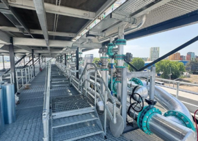 Mechanical Installation for a Low Carbon District Heating Energy Centre