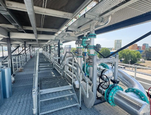 Mechanical Installation for a Low Carbon District Heating Energy Centre